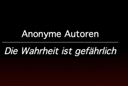 Anonyme Autoren