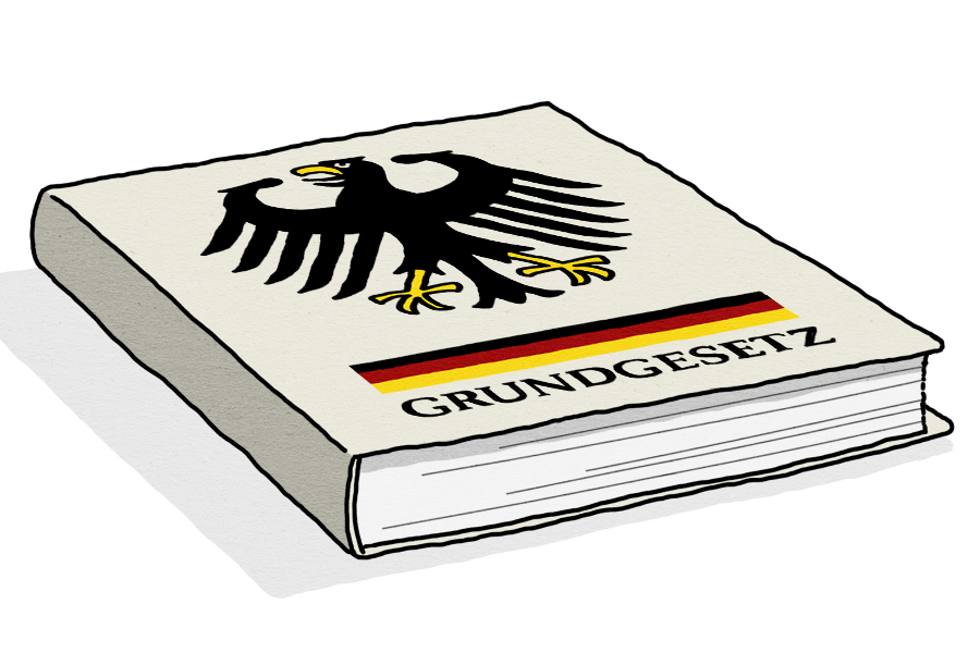 Конституция германии текст. Конституция Германии. Конституция Германии 1949. Конституция Германии обложка. Конституция Германии картинки.