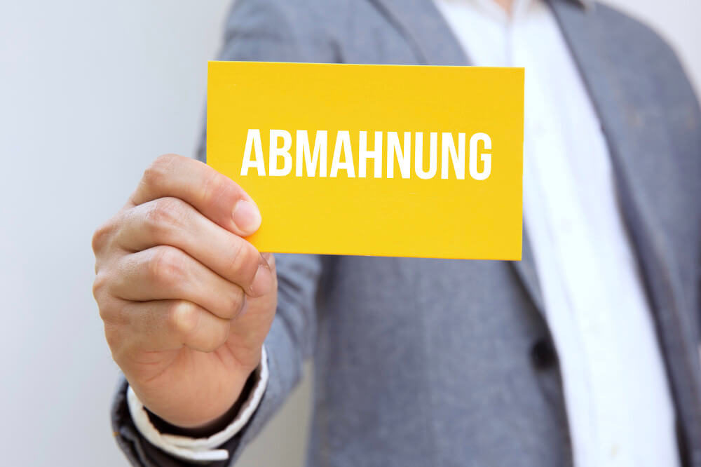 Abmahnung