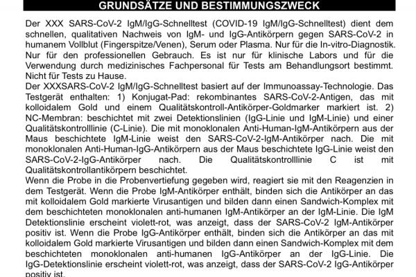 Corona-Schnelltest